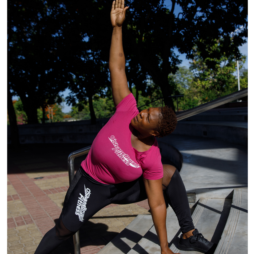 Sassy V-Neck & Leggings Yoga Stretch-OB Fitness