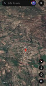 Satellite imagery of Agriculture Landuse in Gofa, Ethiopia.