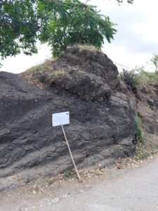 Volcaniclastic Rocks in Constitution Hill, St. Andrew Jamaica 